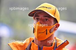 Daniel Ricciardo (AUS) McLaren. 26.08.2021. Formula 1 World Championship, Rd 12, Belgian Grand Prix, Spa Francorchamps, Belgium, Preparation Day.