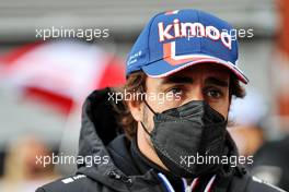 Fernando Alonso (ESP) Alpine F1 Team. 26.08.2021. Formula 1 World Championship, Rd 12, Belgian Grand Prix, Spa Francorchamps, Belgium, Preparation Day.