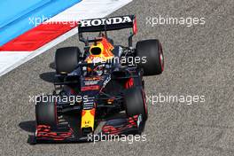 Max Verstappen (NLD) Red Bull Racing RB16B. 26.03.2021. Formula 1 World Championship, Rd 1, Bahrain Grand Prix, Sakhir, Bahrain, Practice Day