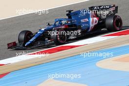 Fernando Alonso (ESP), Alpine F1 Team  26.03.2021. Formula 1 World Championship, Rd 1, Bahrain Grand Prix, Sakhir, Bahrain, Practice Day