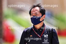 Toyoharu Tanabe (JPN) Honda Racing F1 Technical Director. 26.03.2021. Formula 1 World Championship, Rd 1, Bahrain Grand Prix, Sakhir, Bahrain, Practice Day