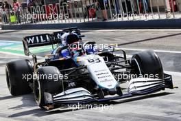 George Russell (GBR) Williams Racing FW43B. 26.03.2021. Formula 1 World Championship, Rd 1, Bahrain Grand Prix, Sakhir, Bahrain, Practice Day