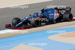 Esteban Ocon (FRA), Alpine F1 Team  26.03.2021. Formula 1 World Championship, Rd 1, Bahrain Grand Prix, Sakhir, Bahrain, Practice Day