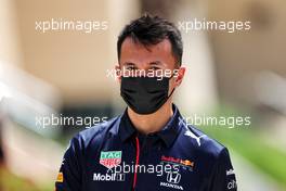 Alexander Albon (THA) Red Bull Racing Reserve and Development Driver. 26.03.2021. Formula 1 World Championship, Rd 1, Bahrain Grand Prix, Sakhir, Bahrain, Practice Day