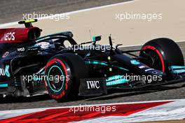 Valtteri Bottas (FIN) Mercedes AMG F1 W12. 26.03.2021. Formula 1 World Championship, Rd 1, Bahrain Grand Prix, Sakhir, Bahrain, Practice Day