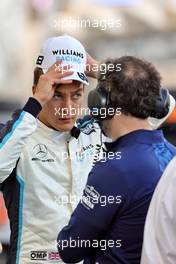 George Russell (GBR) Williams Racing on the grid. 28.03.2021. Formula 1 World Championship, Rd 1, Bahrain Grand Prix, Sakhir, Bahrain, Race Day.