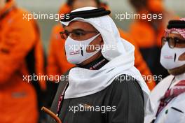 Crown Prince Shaikh Salman bin Isa Hamad Al Khalifa (BRN).  28.03.2021. Formula 1 World Championship, Rd 1, Bahrain Grand Prix, Sakhir, Bahrain, Race Day.