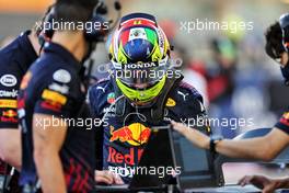 Sergio Perez (MEX) Red Bull Racing on the grid. 28.03.2021. Formula 1 World Championship, Rd 1, Bahrain Grand Prix, Sakhir, Bahrain, Race Day.