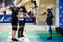 Race winner Lewis Hamilton (GBR) Mercedes AMG F1 in parc ferme. 28.03.2021. Formula 1 World Championship, Rd 1, Bahrain Grand Prix, Sakhir, Bahrain, Race Day.