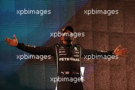 1st place Lewis Hamilton (GBR) Mercedes AMG F1 W12. 28.03.2021. Formula 1 World Championship, Rd 1, Bahrain Grand Prix, Sakhir, Bahrain, Race Day.