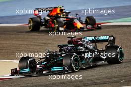 Lewis Hamilton (GBR) Mercedes AMG F1 W12. 28.03.2021. Formula 1 World Championship, Rd 1, Bahrain Grand Prix, Sakhir, Bahrain, Race Day.
