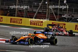 Lando Norris (GBR) McLaren MCL35M. 28.03.2021. Formula 1 World Championship, Rd 1, Bahrain Grand Prix, Sakhir, Bahrain, Race Day.