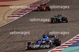 Fernando Alonso (ESP) Alpine F1 Team A521. 28.03.2021. Formula 1 World Championship, Rd 1, Bahrain Grand Prix, Sakhir, Bahrain, Race Day.