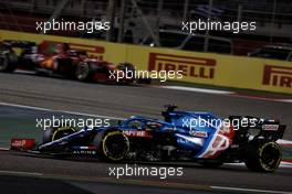 Fernando Alonso (ESP) Alpine F1 Team A521. 28.03.2021. Formula 1 World Championship, Rd 1, Bahrain Grand Prix, Sakhir, Bahrain, Race Day.