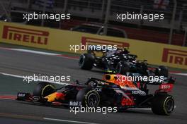 Sergio Perez (MEX) Red Bull Racing RB16B. 28.03.2021. Formula 1 World Championship, Rd 1, Bahrain Grand Prix, Sakhir, Bahrain, Race Day.