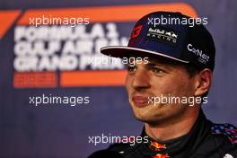 Max Verstappen (NLD) Red Bull Racing in qualifying parc ferme. 27.03.2021. Formula 1 World Championship, Rd 1, Bahrain Grand Prix, Sakhir, Bahrain, Qualifying Day.