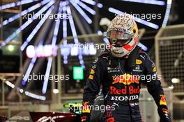 Max Verstappen (NLD) Red Bull Racing in qualifying parc ferme. 27.03.2021. Formula 1 World Championship, Rd 1, Bahrain Grand Prix, Sakhir, Bahrain, Qualifying Day.