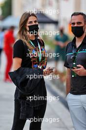 Sara Pagliaroli, girlfriend of Lance Stroll (CDN) Aston Martin F1 Team. 27.03.2021. Formula 1 World Championship, Rd 1, Bahrain Grand Prix, Sakhir, Bahrain, Qualifying Day.