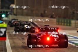 Fernando Alonso (ESP) Alpine F1 Team A521. 27.03.2021. Formula 1 World Championship, Rd 1, Bahrain Grand Prix, Sakhir, Bahrain, Qualifying Day.