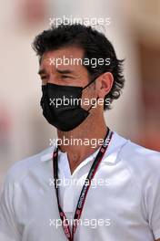 Mark Webber (AUS) Channel 4 Presenter. 27.03.2021. Formula 1 World Championship, Rd 1, Bahrain Grand Prix, Sakhir, Bahrain, Qualifying Day.