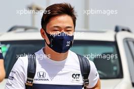 Yuki Tsunoda (JPN) AlphaTauri. 27.03.2021. Formula 1 World Championship, Rd 1, Bahrain Grand Prix, Sakhir, Bahrain, Qualifying Day.
