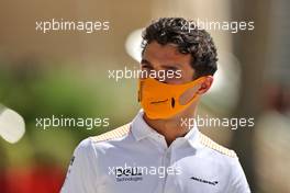 Lando Norris (GBR) McLaren. 27.03.2021. Formula 1 World Championship, Rd 1, Bahrain Grand Prix, Sakhir, Bahrain, Qualifying Day.
