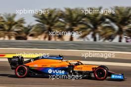 Lando Norris (GBR) McLaren MCL35M. 27.03.2021. Formula 1 World Championship, Rd 1, Bahrain Grand Prix, Sakhir, Bahrain, Qualifying Day.