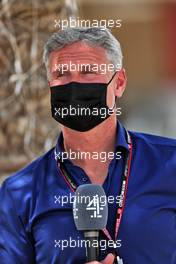 David Coulthard (GBR) Red Bull Racing and Scuderia Toro Advisor / Channel 4 F1 Commentator. 27.03.2021. Formula 1 World Championship, Rd 1, Bahrain Grand Prix, Sakhir, Bahrain, Qualifying Day.