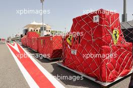 Freight pack for the next race 29.03.2021. Formula 1 World Championship, Rd 1, Bahrain Grand Prix, Sakhir, Bahrain, Race Day.