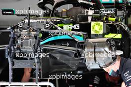 Mercedes AMG F1 W12 being prepared. 25.03.2021. Formula 1 World Championship, Rd 1, Bahrain Grand Prix, Sakhir, Bahrain, Preparation Day.