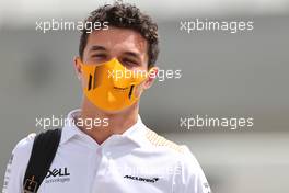 Lando Norris (GBR), McLaren F1 Team  25.03.2021. Formula 1 World Championship, Rd 1, Bahrain Grand Prix, Sakhir, Bahrain, Preparation Day.