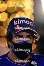Fernando Alonso (ESP) Alpine F1 Team. 25.03.2021. Formula 1 World Championship, Rd 1, Bahrain Grand Prix, Sakhir, Bahrain, Preparation Day.