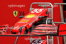 Ferrari SF-21 front wing. 25.03.2021. Formula 1 World Championship, Rd 1, Bahrain Grand Prix, Sakhir, Bahrain, Preparation Day.