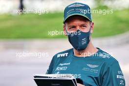 Sebastian Vettel (GER) Aston Martin F1 Team. 25.03.2021. Formula 1 World Championship, Rd 1, Bahrain Grand Prix, Sakhir, Bahrain, Preparation Day.