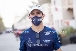 Nicholas Latifi (CDN) Williams Racing. 25.03.2021. Formula 1 World Championship, Rd 1, Bahrain Grand Prix, Sakhir, Bahrain, Preparation Day.