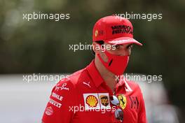 Carlos Sainz Jr (ESP), Scuderia Ferrari  25.03.2021. Formula 1 World Championship, Rd 1, Bahrain Grand Prix, Sakhir, Bahrain, Preparation Day.