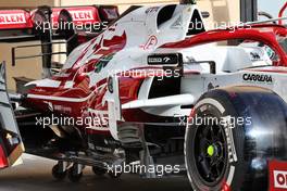 Alfa Romeo Racing C41 sidepod detail. 25.03.2021. Formula 1 World Championship, Rd 1, Bahrain Grand Prix, Sakhir, Bahrain, Preparation Day.