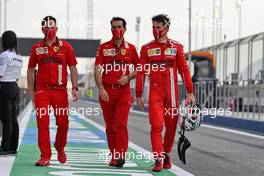 Charles Leclerc (MON) Ferrari. 25.03.2021. Formula 1 World Championship, Rd 1, Bahrain Grand Prix, Sakhir, Bahrain, Preparation Day.