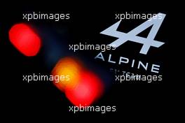 Alpine F1 Team logo. 25.03.2021. Formula 1 World Championship, Rd 1, Bahrain Grand Prix, Sakhir, Bahrain, Preparation Day.