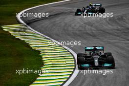 Lewis Hamilton (GBR) Mercedes AMG F1 W12. 12.11.2021. Formula 1 World Championship, Rd 19, Brazilian Grand Prix, Sao Paulo, Brazil, Qualifying Day.