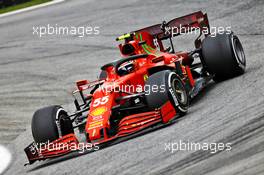 Carlos Sainz Jr (ESP) Ferrari SF-21. 12.11.2021. Formula 1 World Championship, Rd 19, Brazilian Grand Prix, Sao Paulo, Brazil, Qualifying Day.
