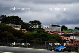 Fernando Alonso (ESP) Alpine F1 Team A521. 12.11.2021. Formula 1 World Championship, Rd 19, Brazilian Grand Prix, Sao Paulo, Brazil, Qualifying Day.