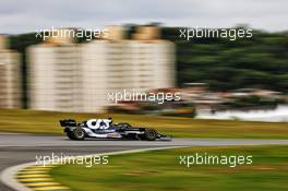 Yuki Tsunoda (JPN) AlphaTauri AT02. 12.11.2021. Formula 1 World Championship, Rd 19, Brazilian Grand Prix, Sao Paulo, Brazil, Qualifying Day.