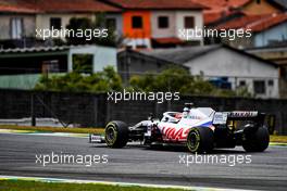 Nikita Mazepin (RUS) Haas F1 Team VF-21. 12.11.2021. Formula 1 World Championship, Rd 19, Brazilian Grand Prix, Sao Paulo, Brazil, Qualifying Day.