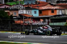 Valtteri Bottas (FIN) Mercedes AMG F1 W12. 12.11.2021. Formula 1 World Championship, Rd 19, Brazilian Grand Prix, Sao Paulo, Brazil, Qualifying Day.