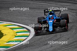 Esteban Ocon (FRA) Alpine F1 Team A521. 12.11.2021. Formula 1 World Championship, Rd 19, Brazilian Grand Prix, Sao Paulo, Brazil, Qualifying Day.