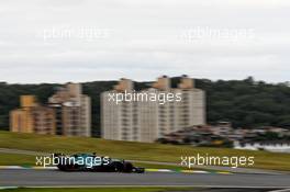 Lance Stroll (CDN) Aston Martin F1 Team AMR21. 12.11.2021. Formula 1 World Championship, Rd 19, Brazilian Grand Prix, Sao Paulo, Brazil, Qualifying Day.