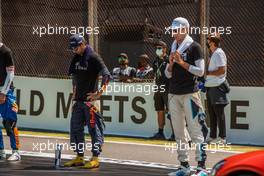 George Russell (GBR) Williams Racing on the grid. 14.11.2021. Formula 1 World Championship, Rd 19, Brazilian Grand Prix, Sao Paulo, Brazil, Race Day.