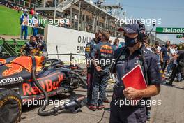 Adrian Newey (GBR) Red Bull Racing Chief Technical Officer on the grid.  14.11.2021. Formula 1 World Championship, Rd 19, Brazilian Grand Prix, Sao Paulo, Brazil, Race Day.