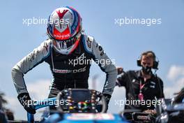 Esteban Ocon (FRA) Alpine F1 Team A521 on the grid. 14.11.2021. Formula 1 World Championship, Rd 19, Brazilian Grand Prix, Sao Paulo, Brazil, Race Day.